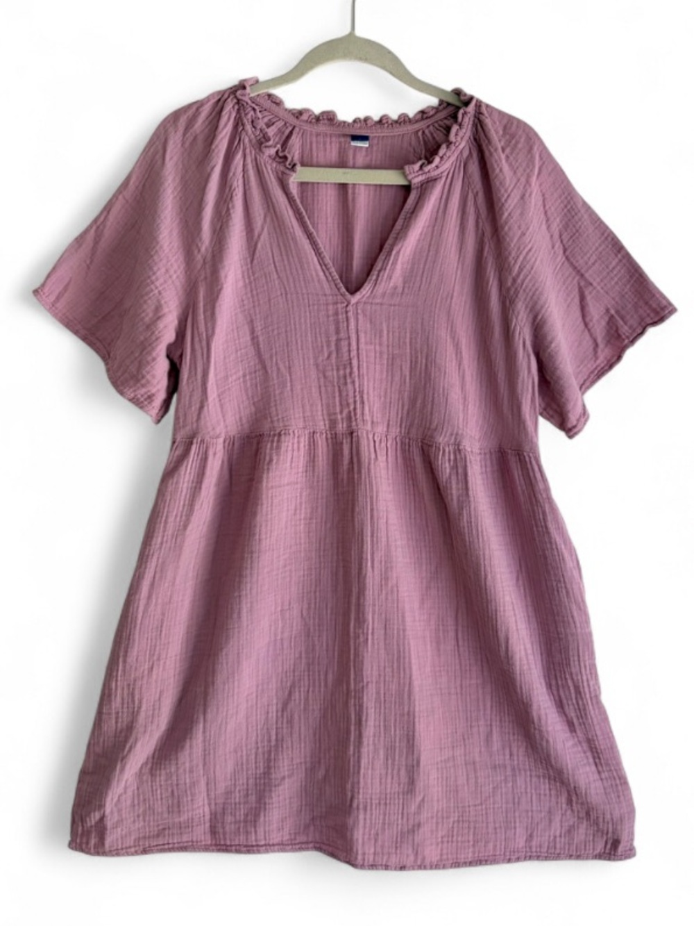 Old Navy Mauve Pink Mini Dress